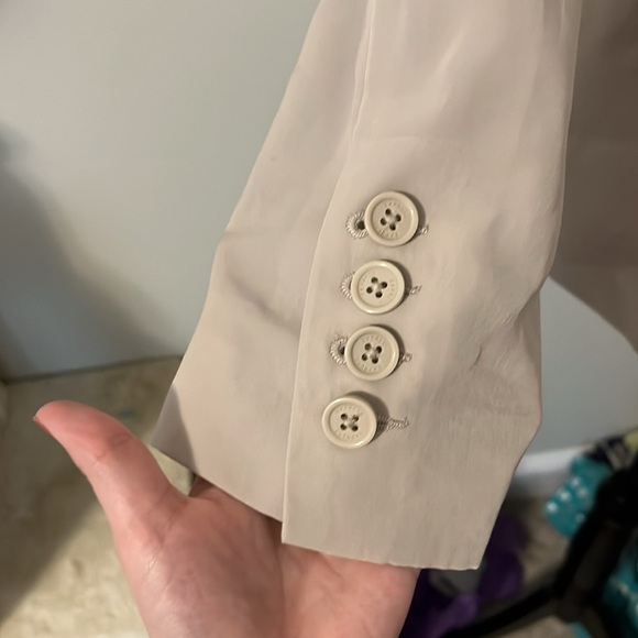 Express One-Button Tan Blazer - Picture 5 of 7